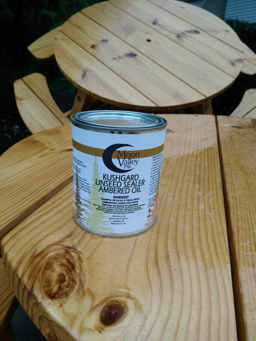 Kushgard Linseed Sealer | Ambered Oil Wood Sealer