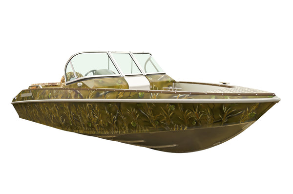 speed boat camouflage paint dead grass pattern