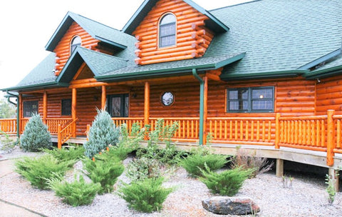 Kush Oil Based Log Home Stain, Deck & Siding Wood Finish