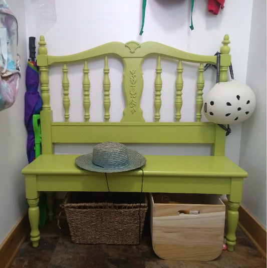 A Fresh Coat of Paint - A Bench Gets New Life