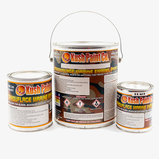 Kush Camo Paint - Top Rated Dead Flat Marine Enamel