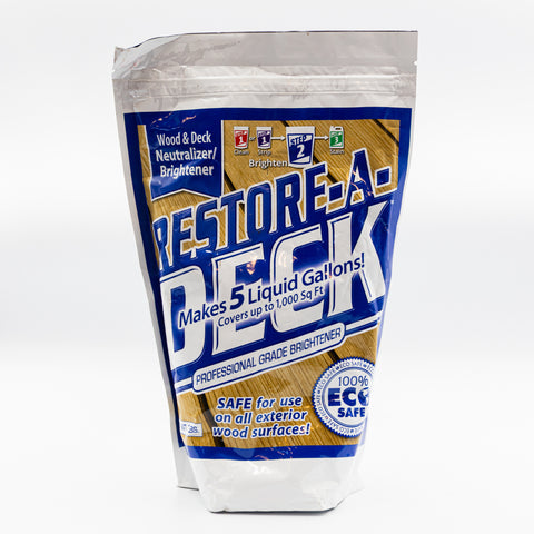 Restore-A-Deck Step 2: Wood Neutralizer / Brightener