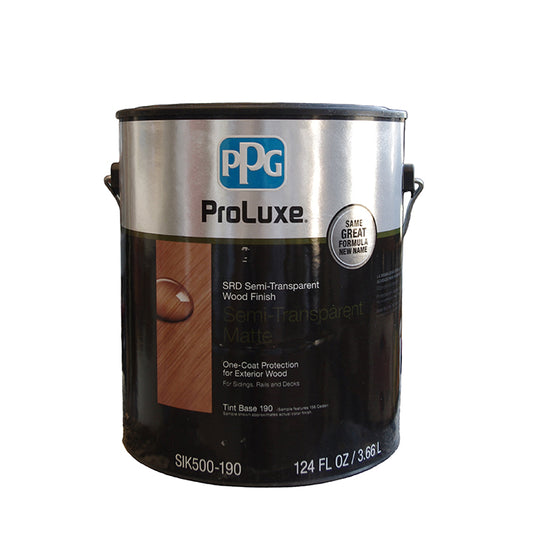 ProLuxe SRD Semi-Transparent One-Coat Wood Finish