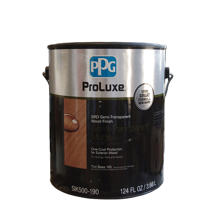 ProLuxe SRD Semi-Transparent One-Coat Wood Finish