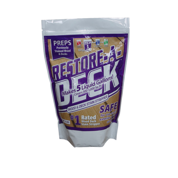 Restore-A-Deck Step 1: Stain Stripper