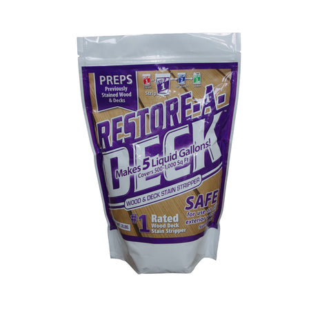 Restore-A-Deck Step 1: Stain Stripper