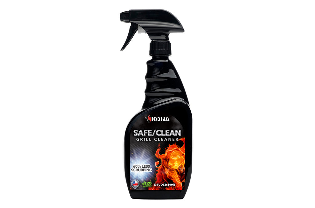 Kona Best Grill Cleaner for Outdoor Grill - Heavy Duty, Non-Toxic,  Fume-Free Kitchen Degreaser Spray | Eco-Friendly Outdoor Grill Degreaser &  BBQ