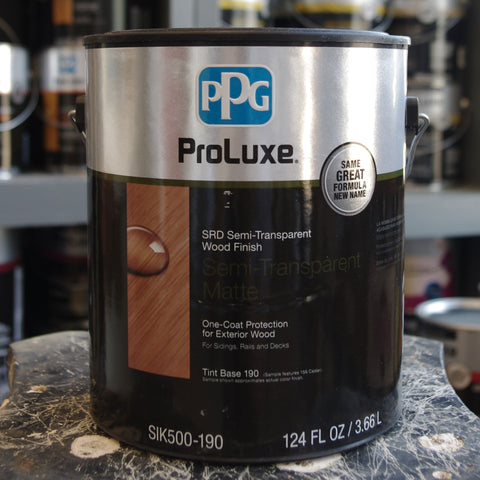 ProLuxe SRD Semi-Transparent One-Coat Wood Finish