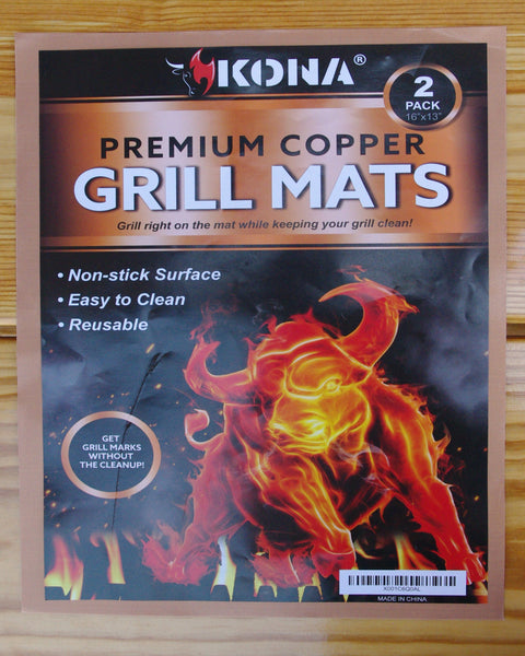 KONA Copper Grill Mat Set